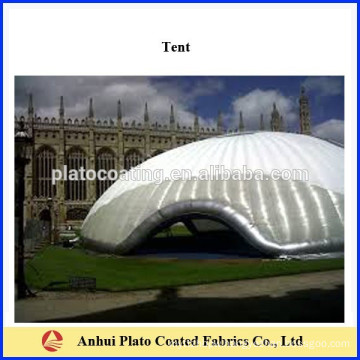 waterproof 100% polyester PVC tarpaulin pvc pipe tent